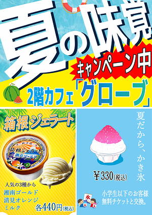 かき氷ポスター