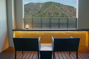 最上階客室からの眺め①